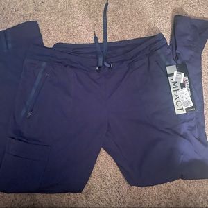 Womens greys anatomy navy scrub pants